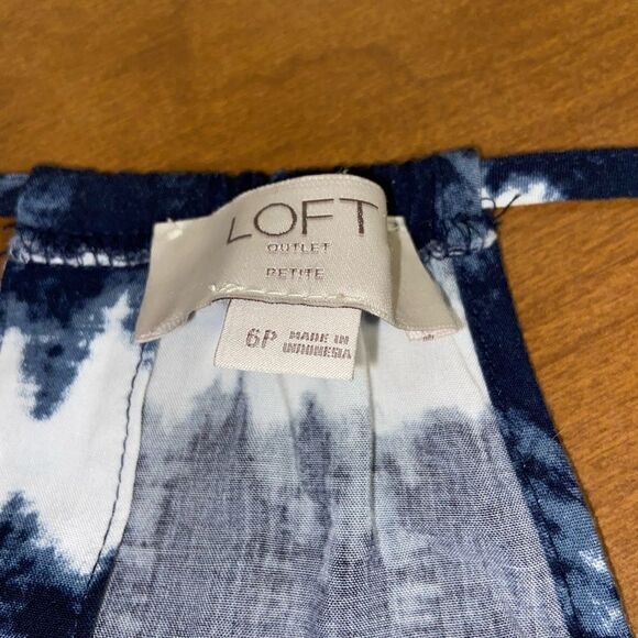 The loft spaghetti strap v neck romper - Picture 6 of 7